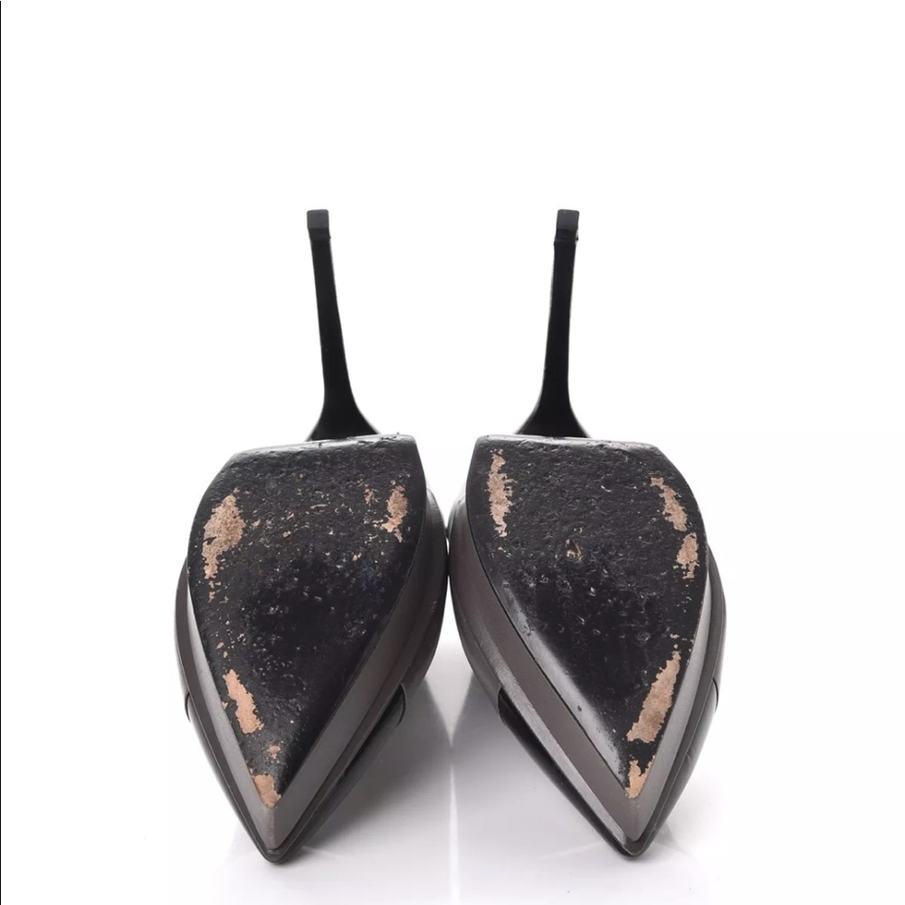 SAINT LAURENT CapToe Janis 105 Platform 39.5 ysl - Picture 7 of 8